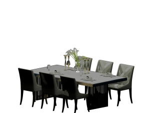 dinning table Modèle 3D