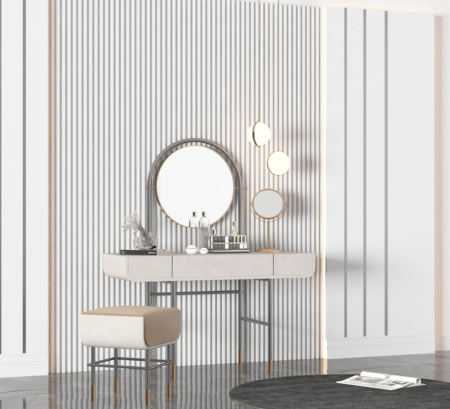 dresser 3D Model .c4d .max .obj .3ds .fbx .stl .blend 