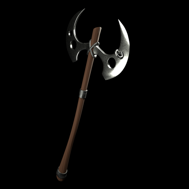 poleax 3D मॉडल .c4d .max .obj .3ds .fbx .stl .blend 