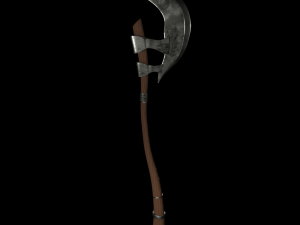 battle ax 3D 모델
