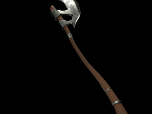 battle ax Modelo 3D