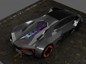 15 sport cars pack 3D Модель