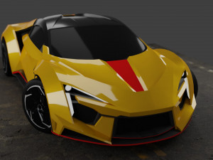 15 sport cars pack 3D Модель