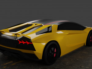 15 sport cars pack 3D Модель