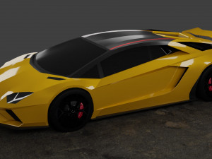 15 sport cars pack 3D Модель