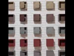 25 types of square shelves from ikea 3D-Modell