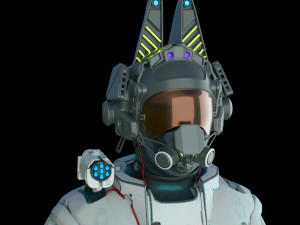 space suit Model 3D