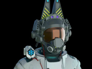 traje espacial Modelo 3D