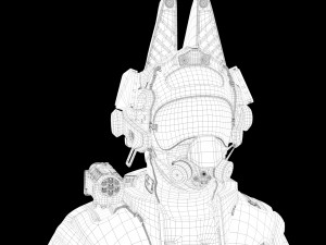 space suit Model 3D