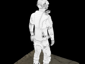 space suit Model 3D