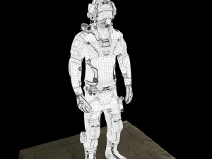 space suit Model 3D