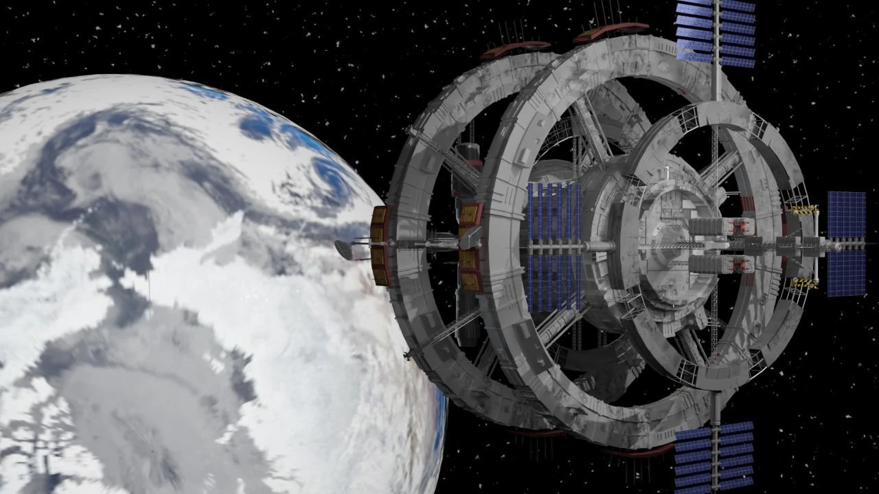 Vaisseau spatial Modèle 3D .c4d .max .obj .3ds .fbx .stl .blend 