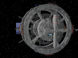 Spaceship 3D Model