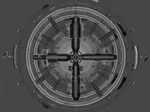 Vaisseau spatial Modèle 3D