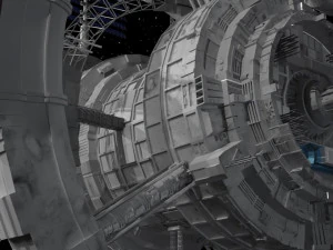 Vaisseau spatial Modèle 3D