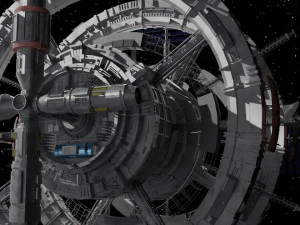 Vaisseau spatial Modèle 3D