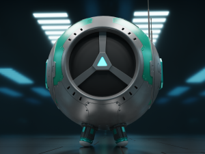 DRONE 02MV Modello 3D