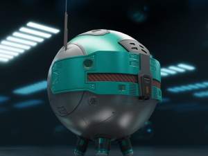 DRONE 02MV Modello 3D