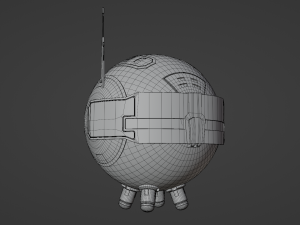 DRONE 02MV Modello 3D