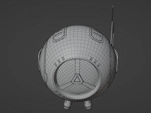 DRONE 02MV Modello 3D