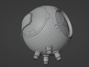 DRONE 02MV 3D Model