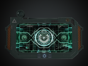 Sci-fi Tablet 3D 模型