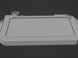 Sci-fi Tablet 3D 模型