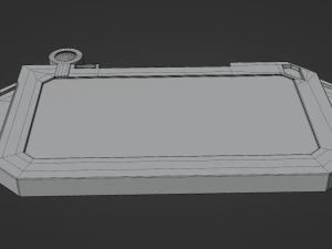 Sci-fi Tablet 3D Model