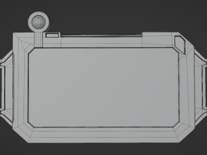 Sci-fi Tablet 3D 模型