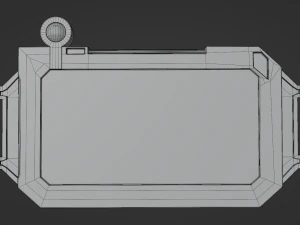 Sci-fi Tablet 3D Model