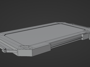 Sci-fi Tablet 3D 模型