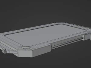 Sci-fi Tablet 3D Model