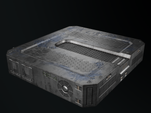Sci-fi Handbox Modello 3D