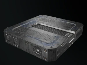 Sci-fi Handbox 3D Model