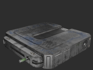 Sci-fi Handbox Modello 3D