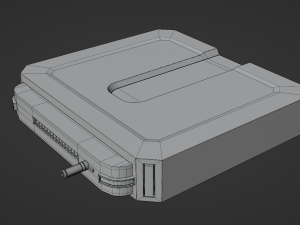 Sci-fi Handbox Modello 3D