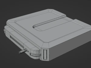 Sci-fi Handbox 3D Model