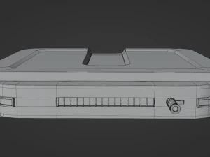 Sci-fi Handbox 3D Model