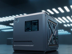 Sci-fi BOX 3D Model