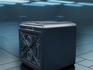 Sci-fi BOX 3D Model