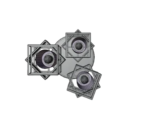 Chandelier 01 3D Model