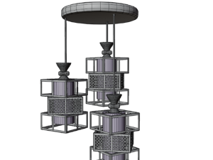 Chandelier 01 3D Model