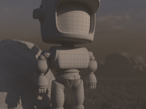 Loves Death Robot Model 3D
