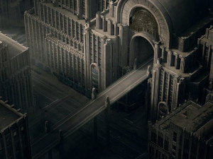 of buildings houses bridges 3Dモデル