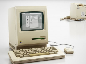 apple mac retro 3D 模型