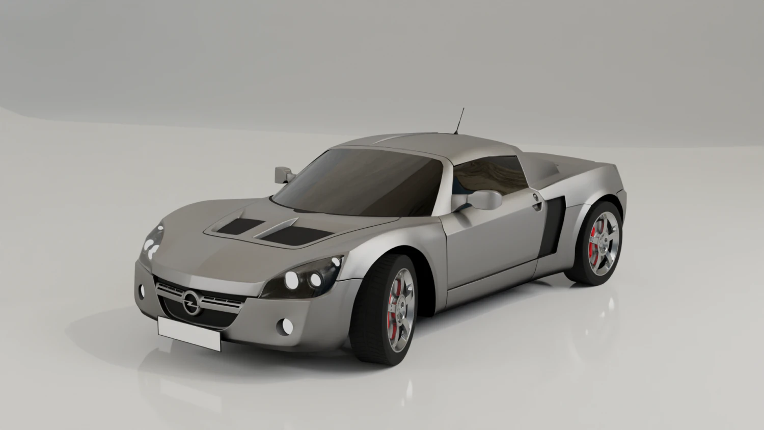 opel speedster 3D Model .c4d .max .obj .3ds .fbx .stl .blend 