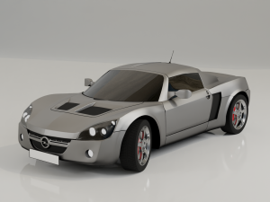 opel speedster 3D Model