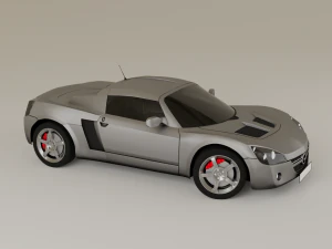 opel speedster 3D Model