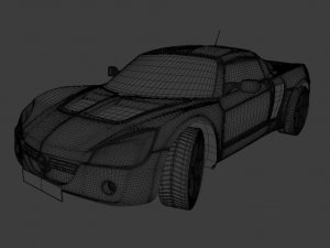 opel speedster 3D Model