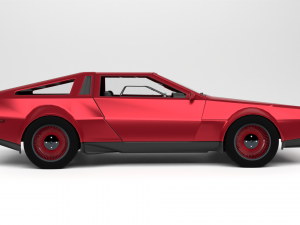 delorean dmc-12 Modèle 3D